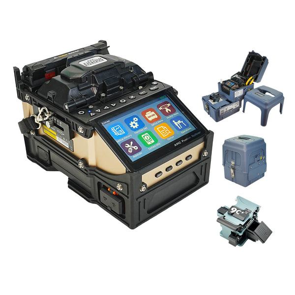 SD-9 Fusion Splicer with OPM and VFL Astonishing Fast 5s Splicing and 11s Heating