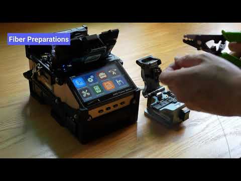 SD-9 Fusion Splicer with OPM and VFL 5s Splicing and 11s Heating 