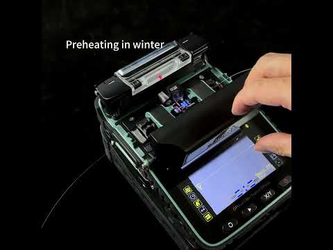 AI-6A+ Optical Fiber Fusion Splicer - Six-Motor Core Alignment 8-Second Fusion, 18-Second Heating