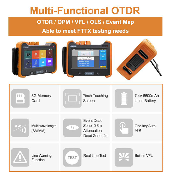 OTDR Fiber Optic Tester SM MM