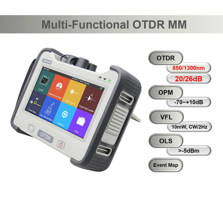 Multi-mode OTDR MM Tester Fiber Optic OTDR Tester