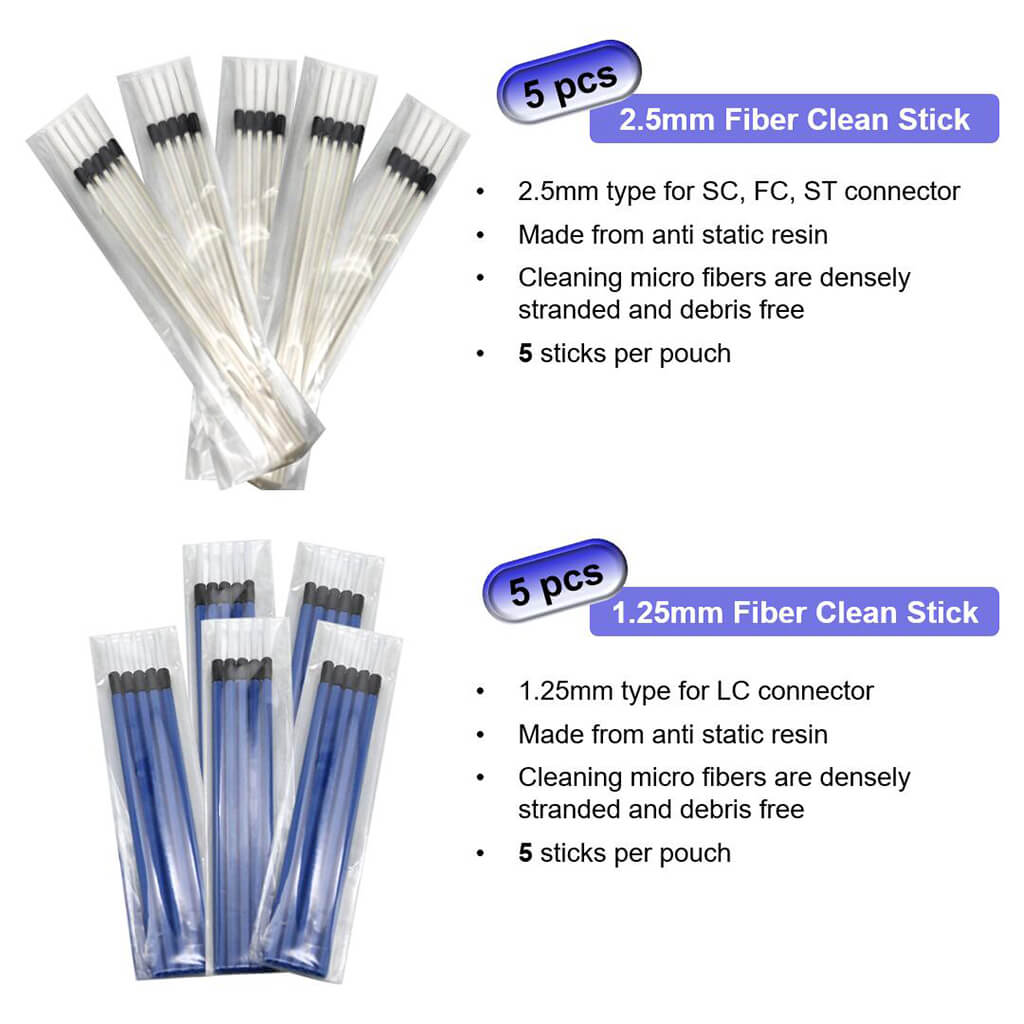 Fiber Optic Cleaning Stick Fiber Optic Clean Swab