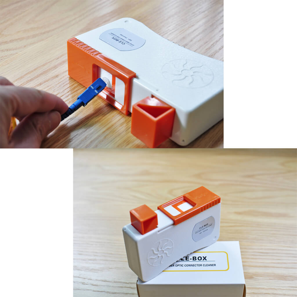 Fiber Optic Cleaning Box Fiber Optic Cleaner Cassette
