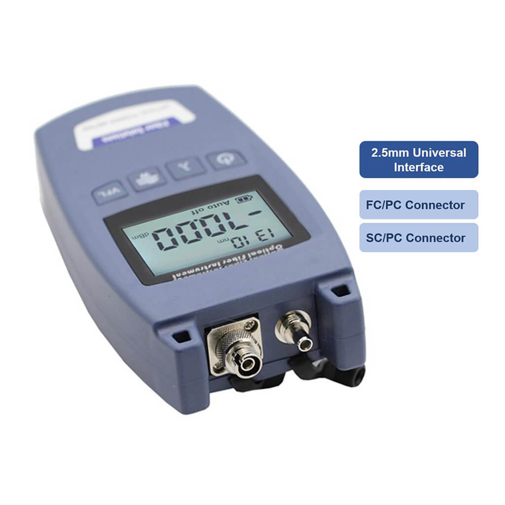 fiber light meter fiber optic tester