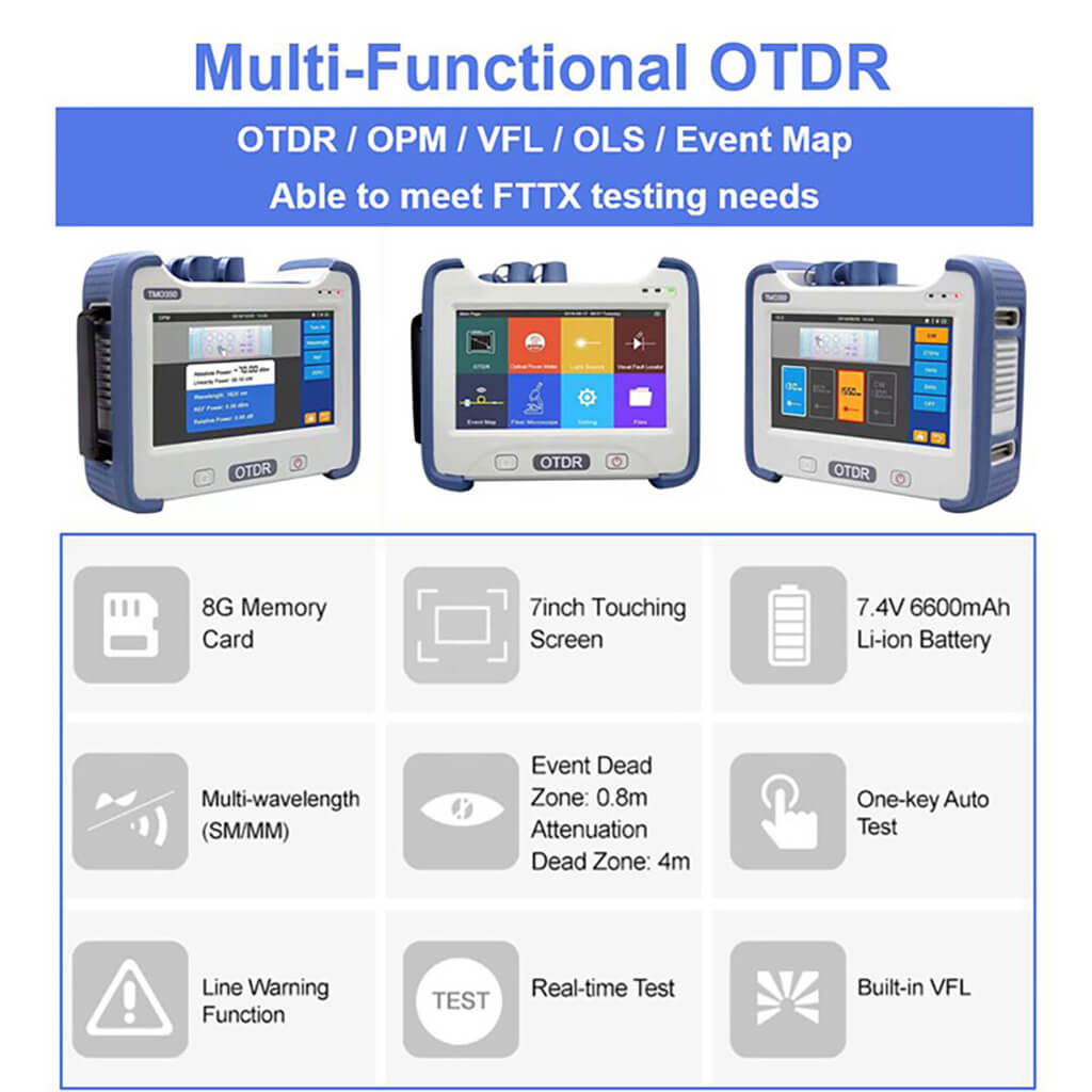 OTDR Fiber Optic Tester